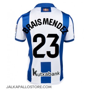 Real Sociedad Brais Mendez #23 Kotipaita 2024-25 Lyhythihainen